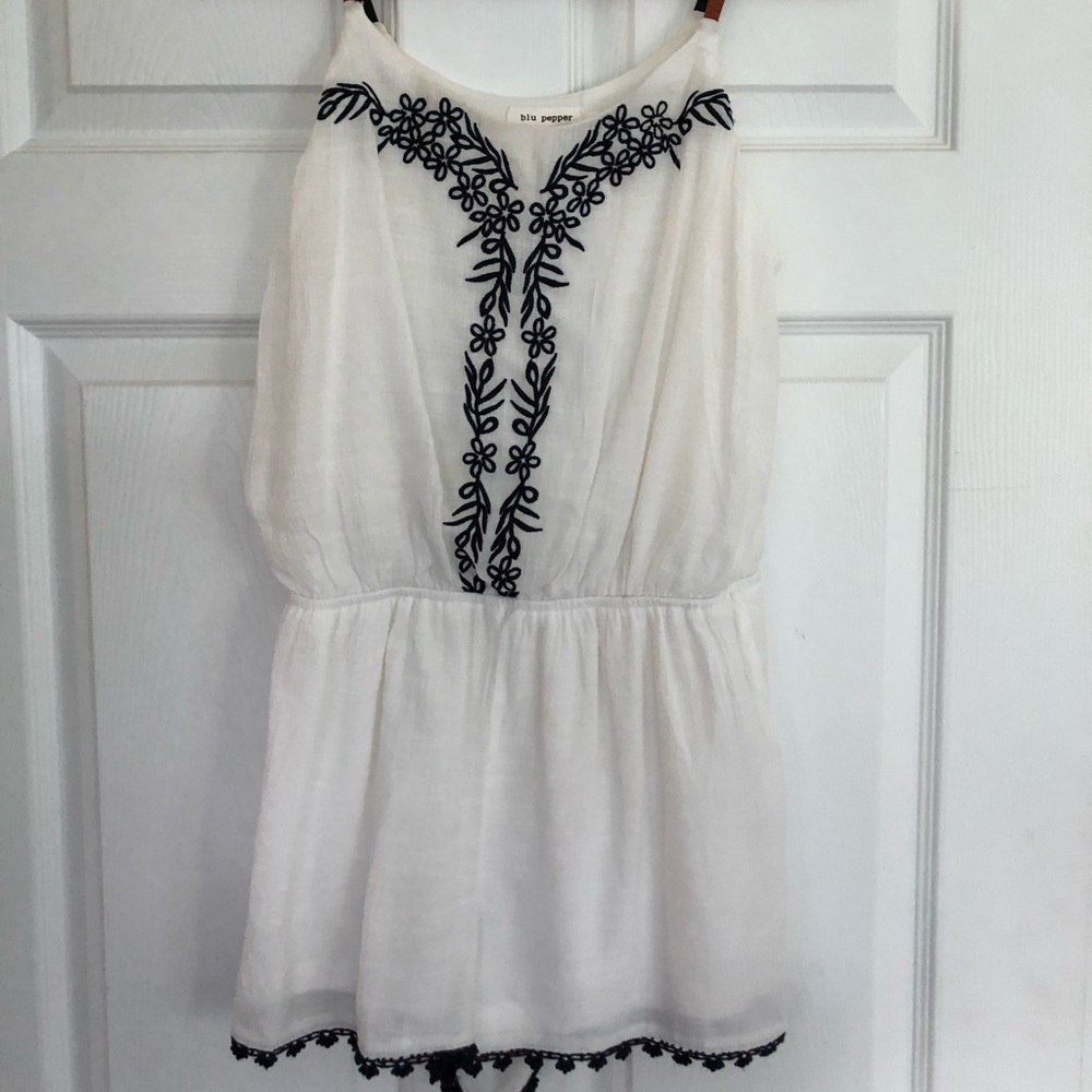 Blu Pepper Romper